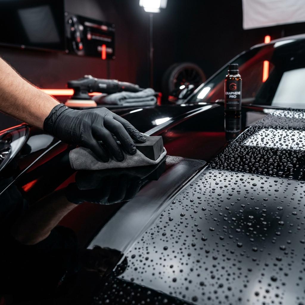 Graphene Coating application on car