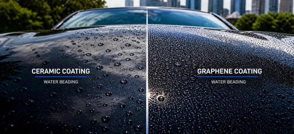Ceramic Coating vs Graphene Coating comparison